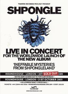 UK concert flyer back