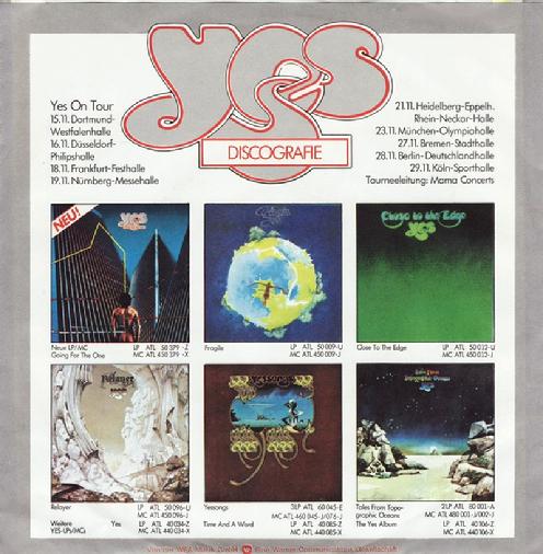 7" Germany back