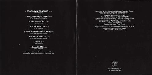 CD US insert inside