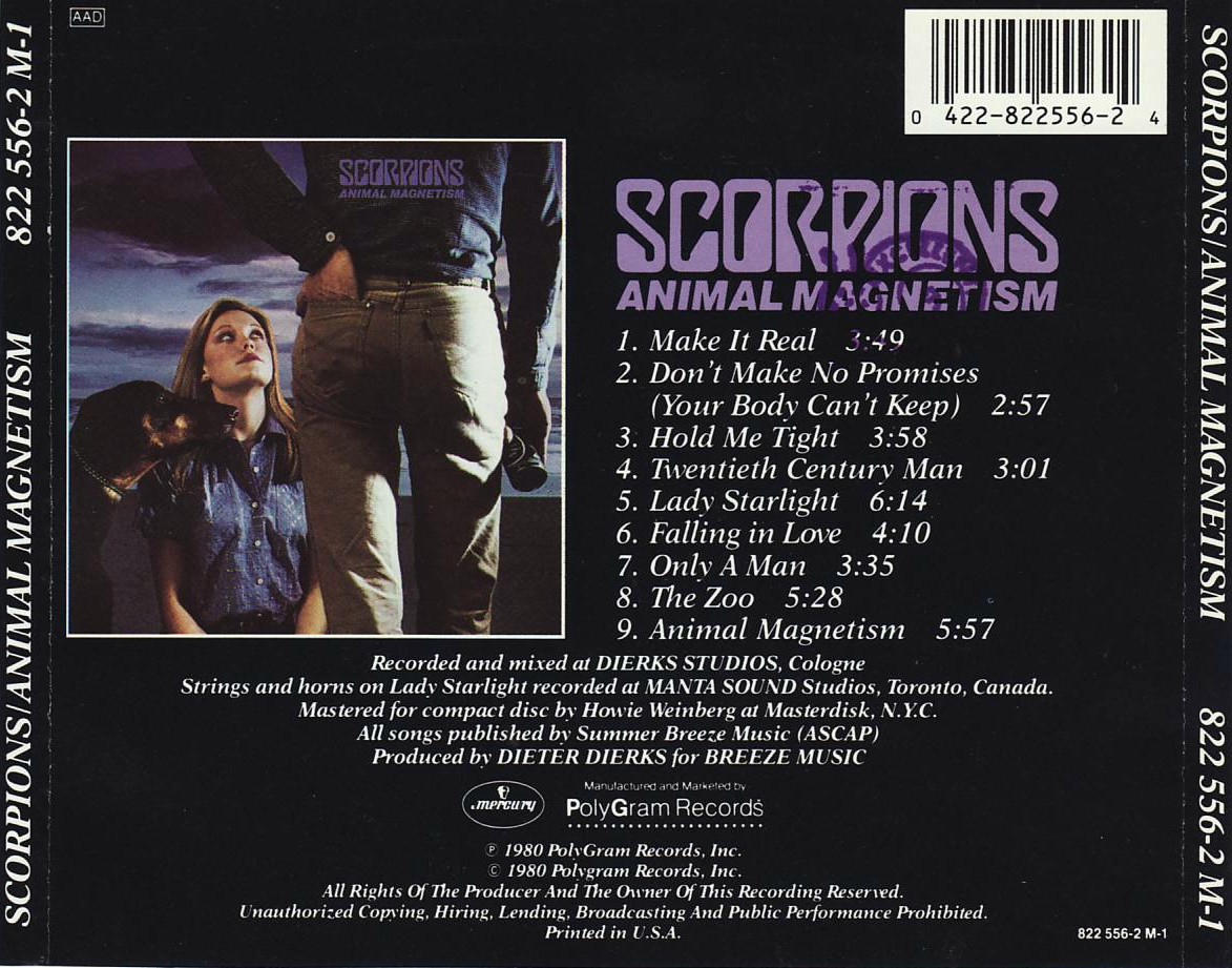 Animal Magnetism - album 1980 Animal Magnetism - album 1980