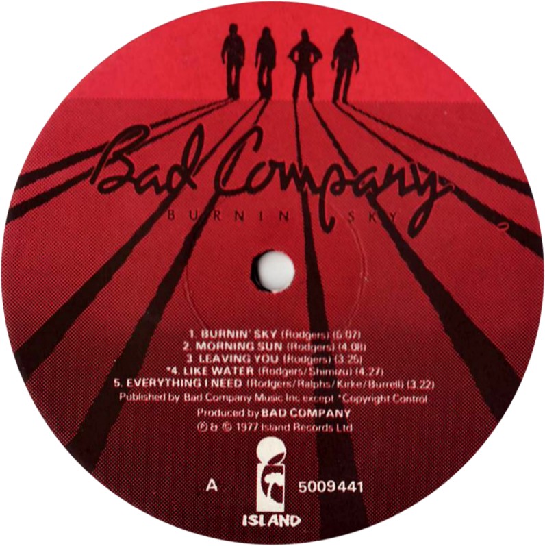Burnin' Sky - album 1977