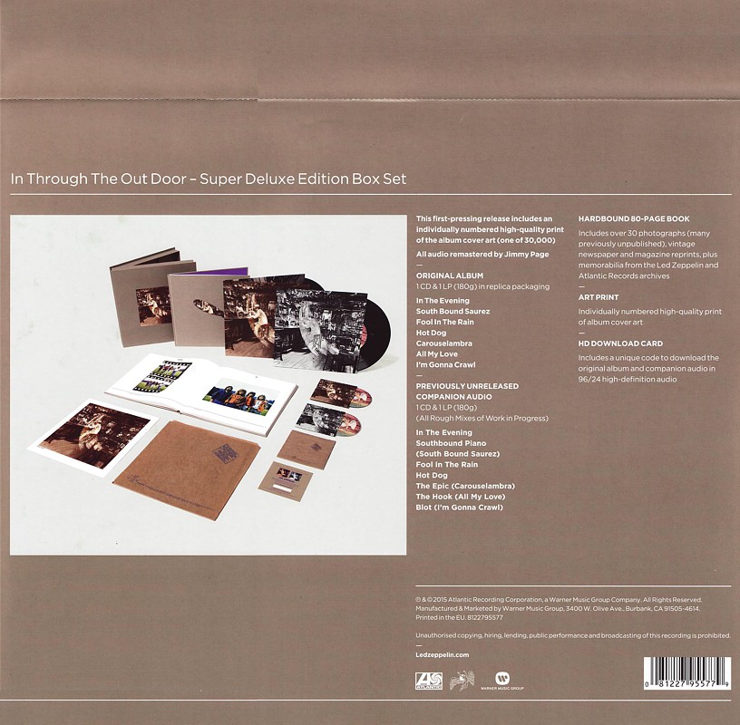 In Through The Out Door Album 1979